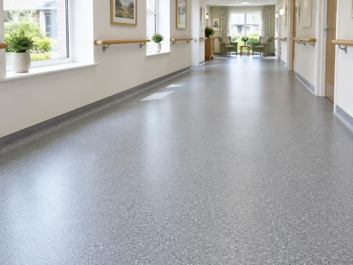 Safety flooring example
