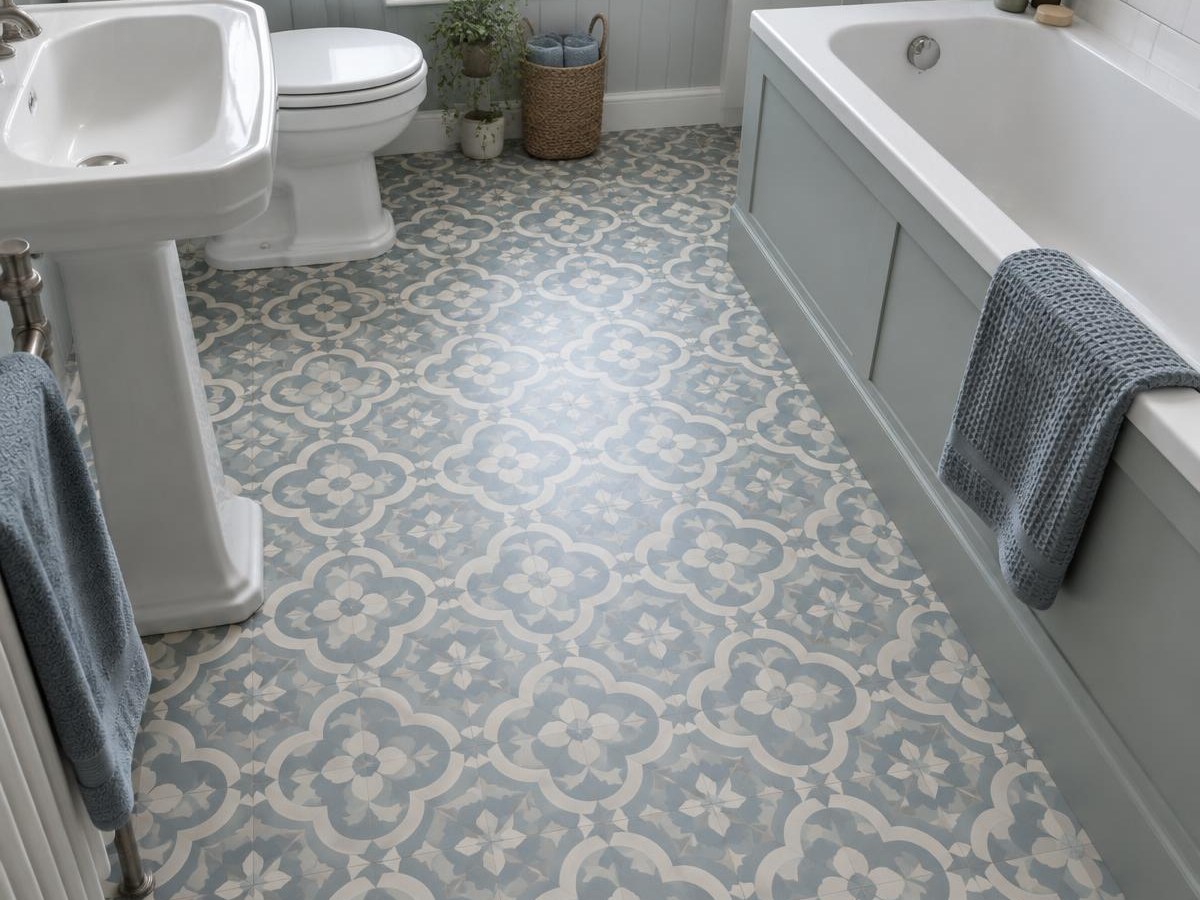 Bathroom flooring inspiration